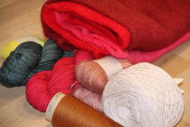 Rohmaterial Mohair, Seide, Merino...